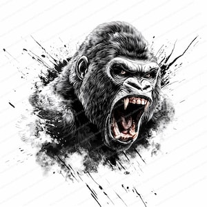 Gorilla graphics - Etsy 日本