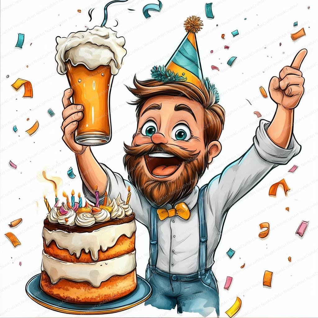 Birthday Party Happy Cartoon Poster Background Backgrounds | PSD Free  Download - Pikbest, image size:1024x1024