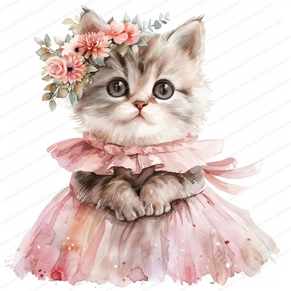 kitten pink dress Adorable Pet Cat Dress Spring Summer Style Dog Halter Skirt Pulling Pink Glimmer Skirt Home Garden Pet Supplies Cat Dresses 260127