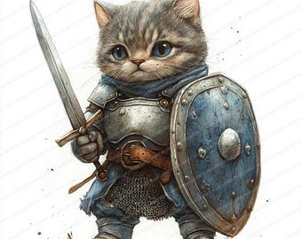 世界に1枚だけの猫戦士アート il_340x270.6808698344_s2wf.jpg