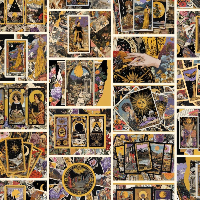 Arcane Manuscript Junk Journal Kit | Vintage Magic Book Collage Sheets ...