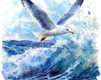 絵画　鳥　海 終了しました】四国水族館アートギャラリー 飛鳥 童（アーティスト