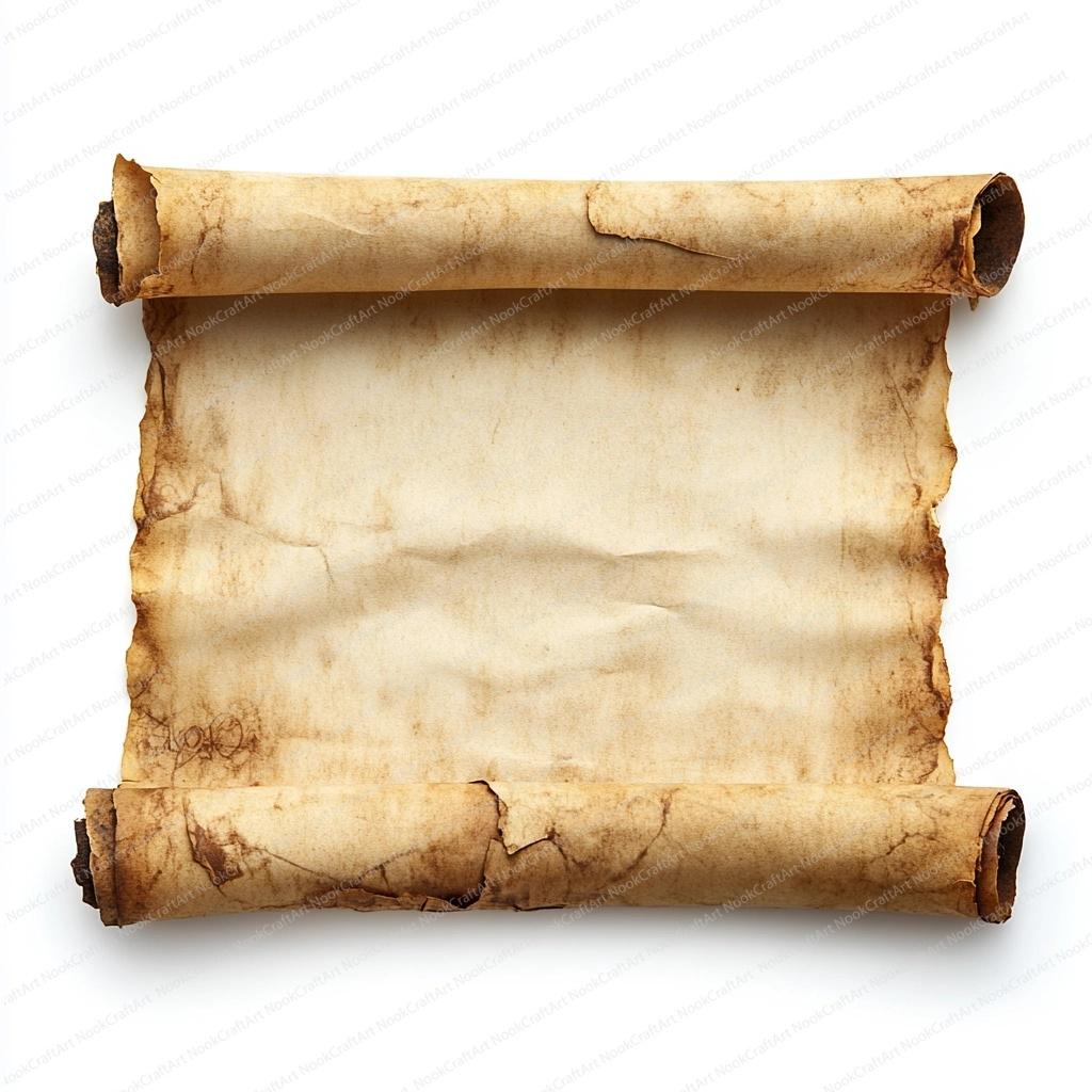 16 Medieval Scroll Clipart | Antique Scroll Design | Printable ...