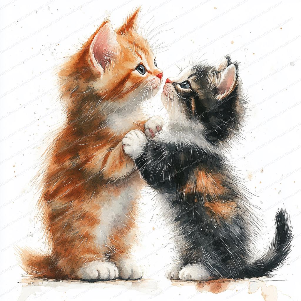 油絵 専用 ドライブに出発する猫の家族 油絵 専用 ドライブに出発する猫