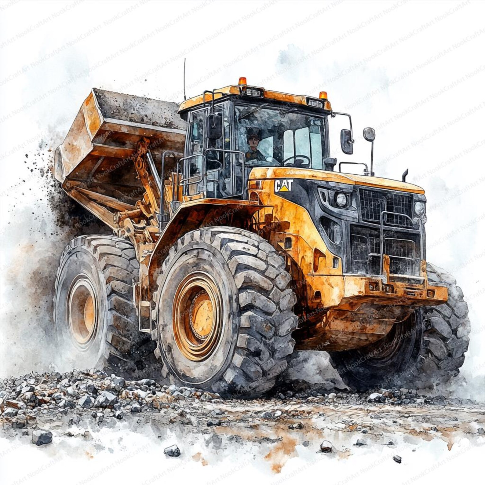 24 Front Loader Clipart Construction Equipment | Heavy Machinery in ...