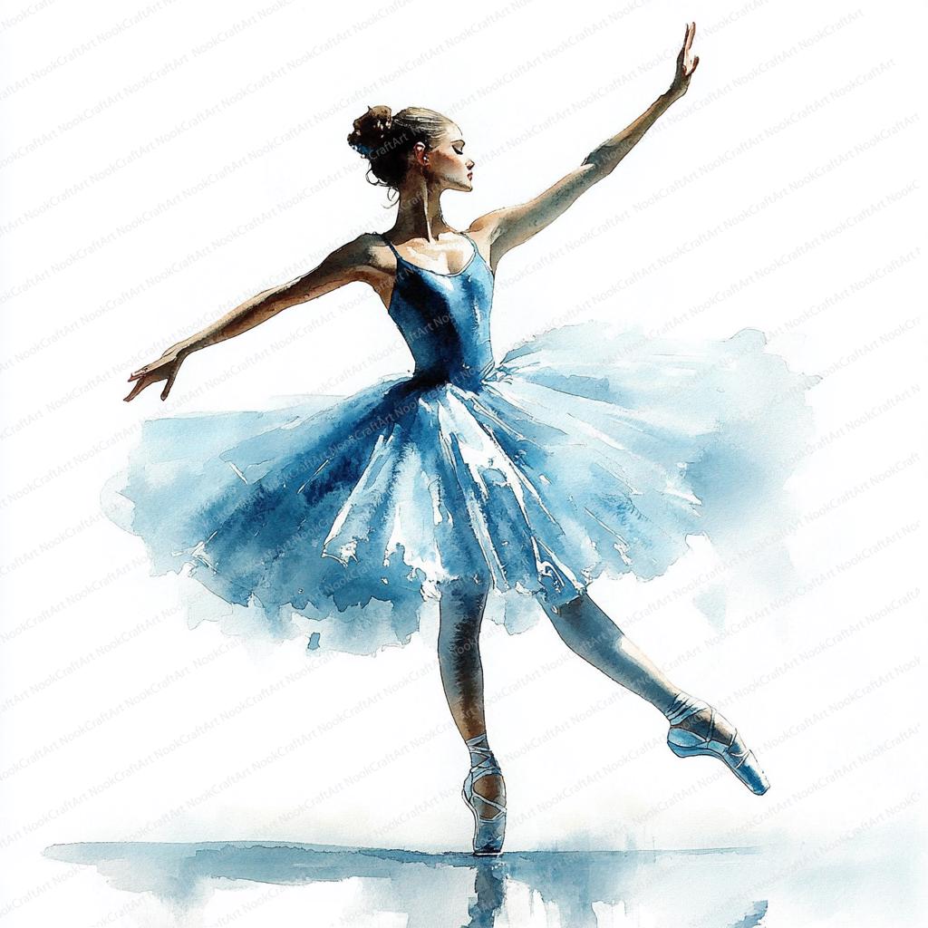 18 踊るバレリーナのクリップアート | エレガントなバレエのイラスト