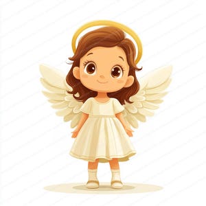 12 Angel Clipart | Angel Digital Art | Printable Watercolor clipart | High Quality JPGs | Digital download | Paper craft | junk journals