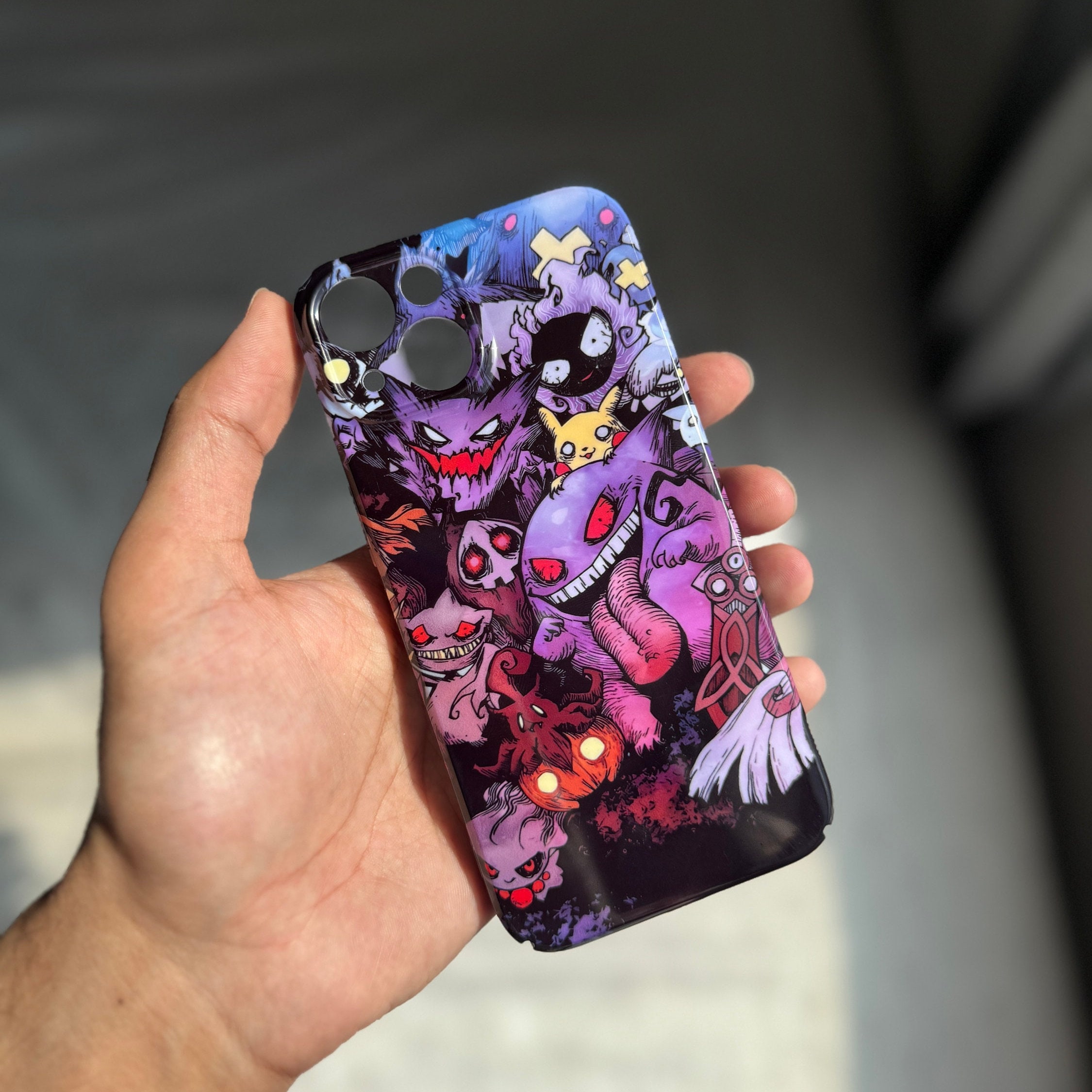 phone case iphone Wildflower Holo Shock iPhone Case | Holographic Floral Phone Case