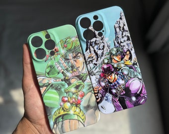 Bizarre Anime Manga iPhone Case for iPhone 15 14 13 12 11 Pro Max Mini XR XS 7 8 Plus Samsung S21 S22 S23 S24 Ultra A23 Google Pixel 7 8 9