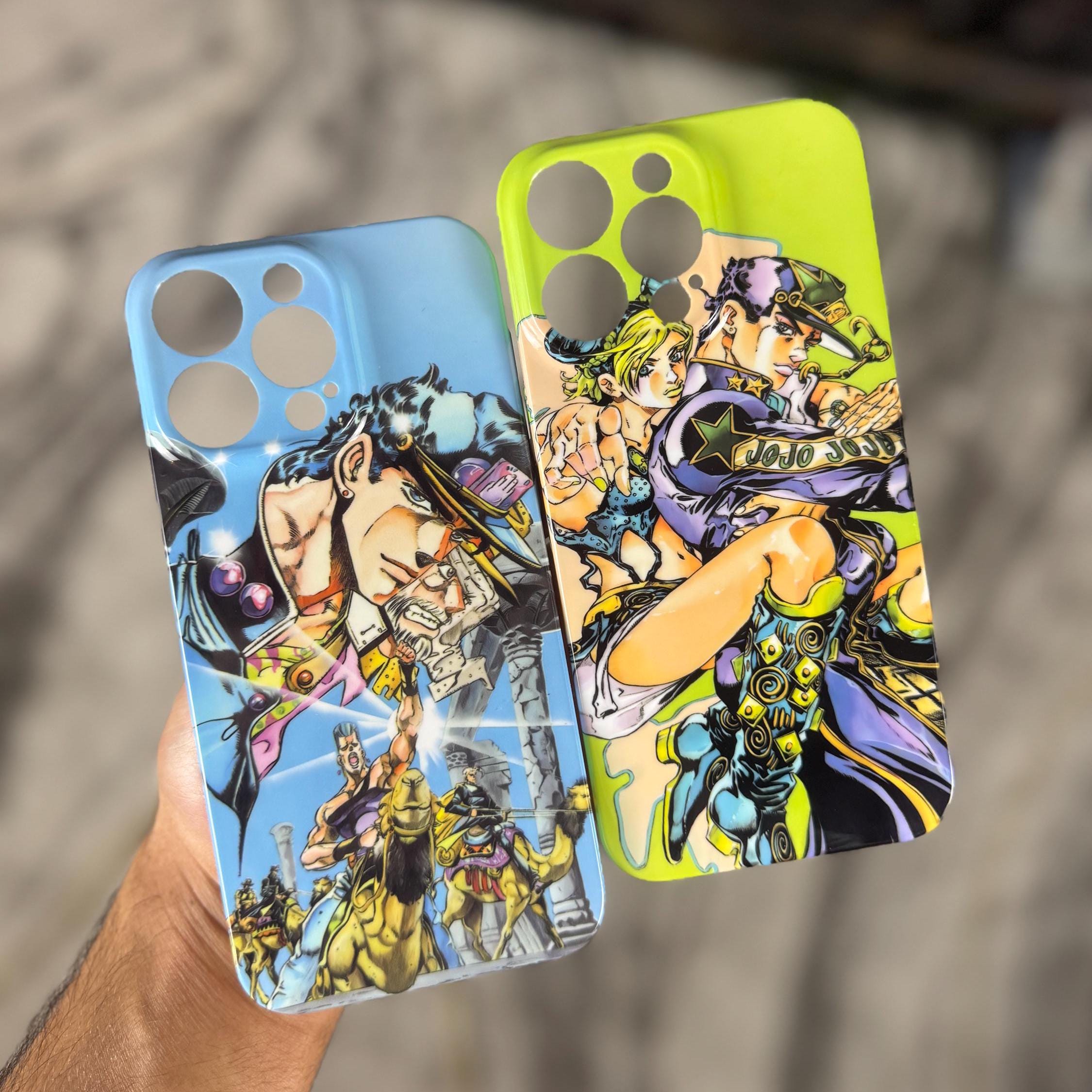Bizarre Anime Manga iPhone Case for iPhone 17 16 15 14 13 Pro Max Mini XR  XS 7 8 Plus Samsung S22 S23 S24 S25 Ultra A26 Google Pixel 8 9 10