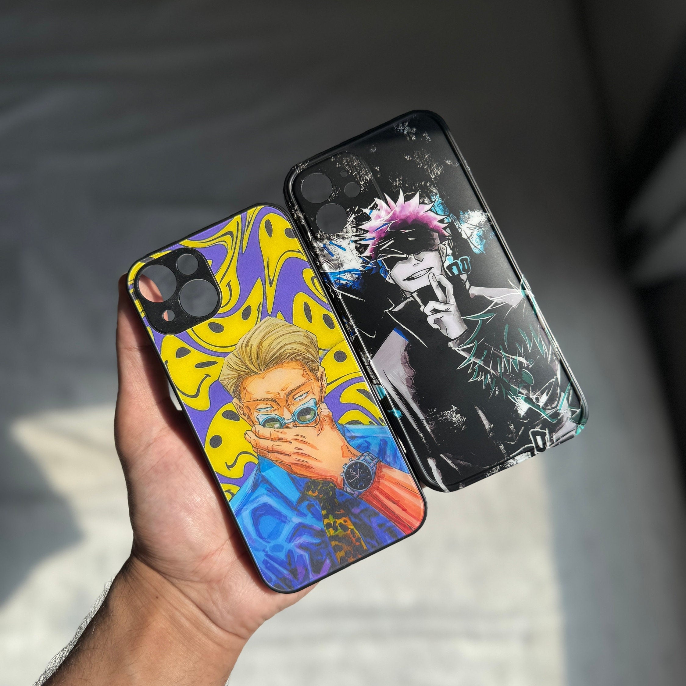 Juju Anime Manga iPhone Case for iPhone 15 14 13 12 11 Pro Max Mini XR XS 7 8 Plus Samsung S21 S22 S23 S24 Ultra A23 Google Pixel 7 8 9