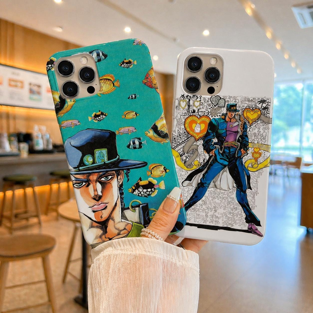 Josuke Jojo Phone Cover JOJO's Bizarre Adventure Crazy Diamond Mobile Phone Case Josuke Jojo Phone Cover JOJO's Bizarre Adventure Crazy Diamond Mobile Phone Case