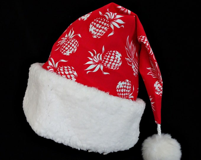 Swift Floral Peache Santa Hat