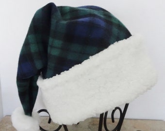 black santa hat etsy