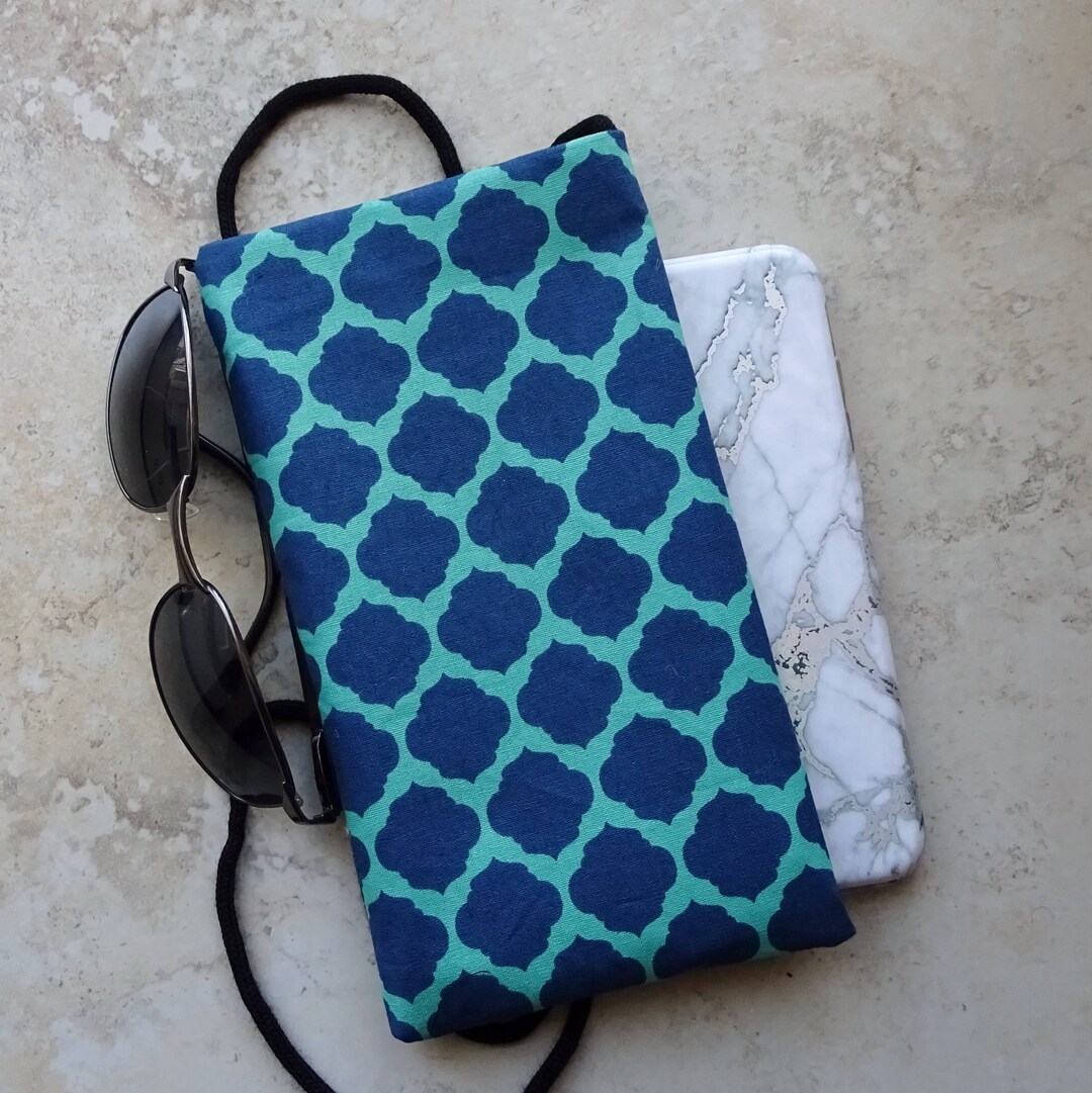Cell Pouch, Necklace Purse, Cell Phone Purse, Eyeglass Bag, Necklace