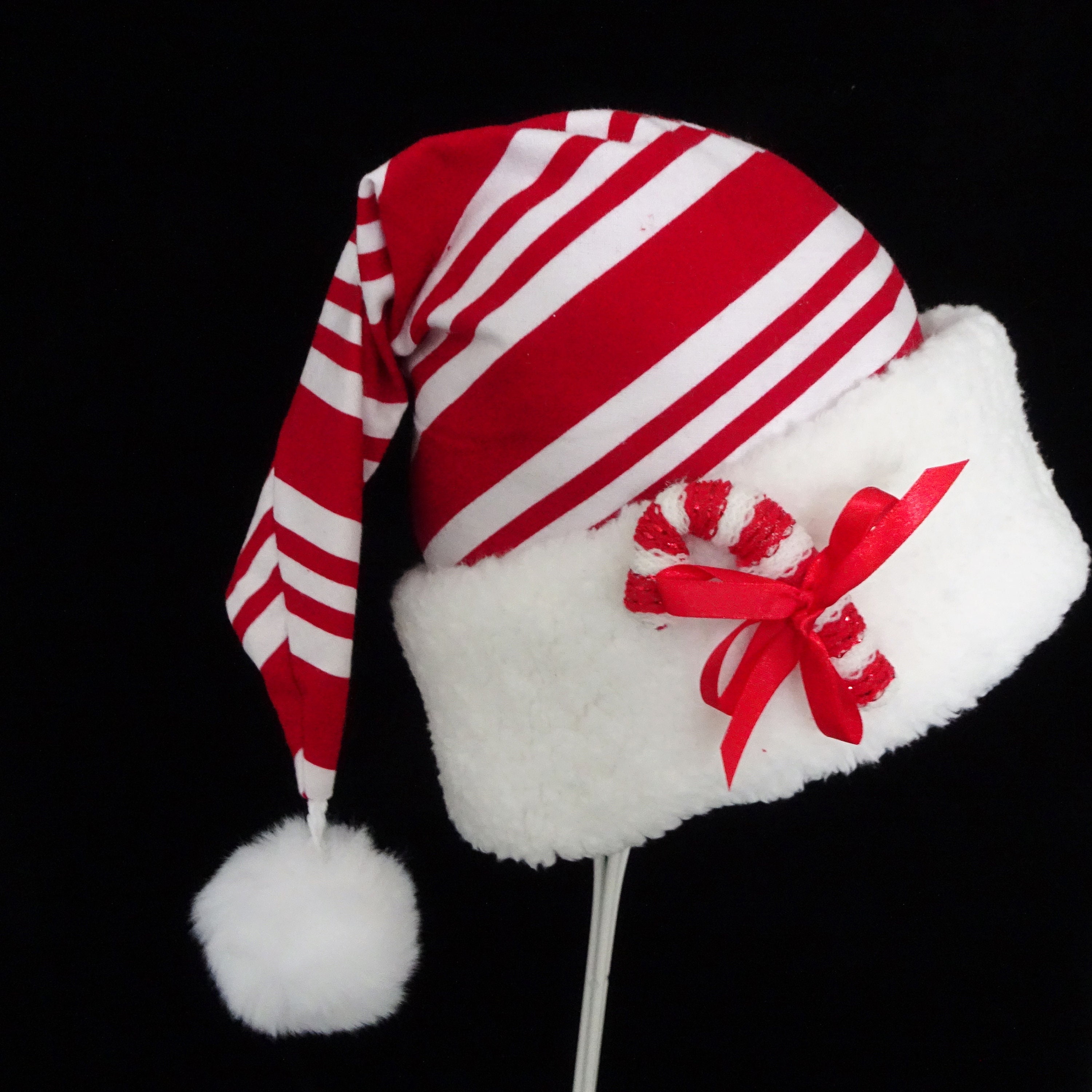 The Grinch Red Stripe Christmas Hat