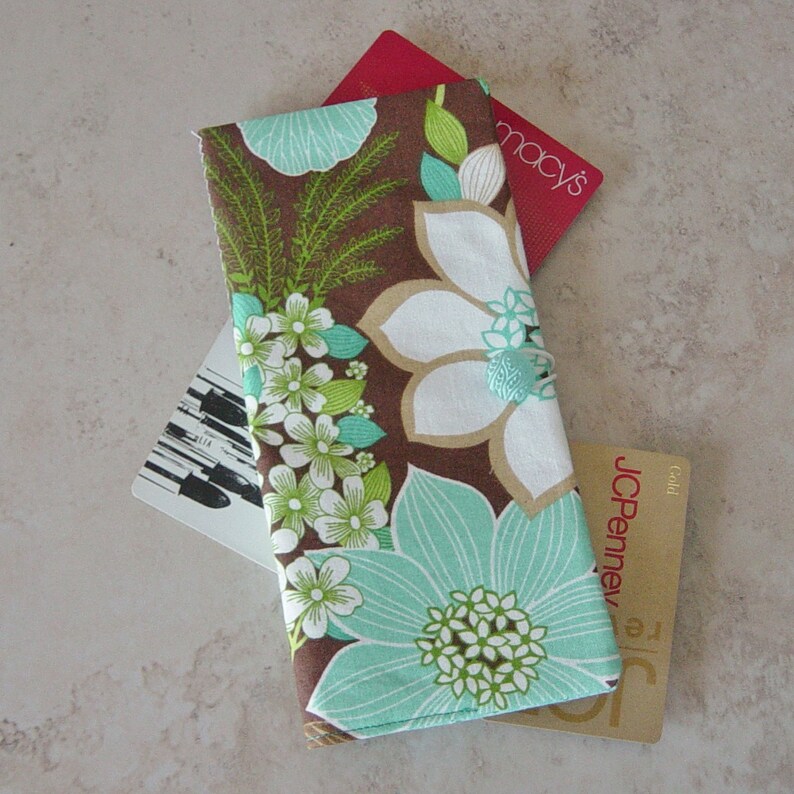 Credit Card Wallet Business Card Organizer Journal Insert ...