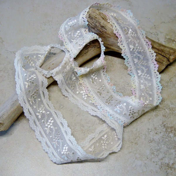 Ivory Lace Floral Headband