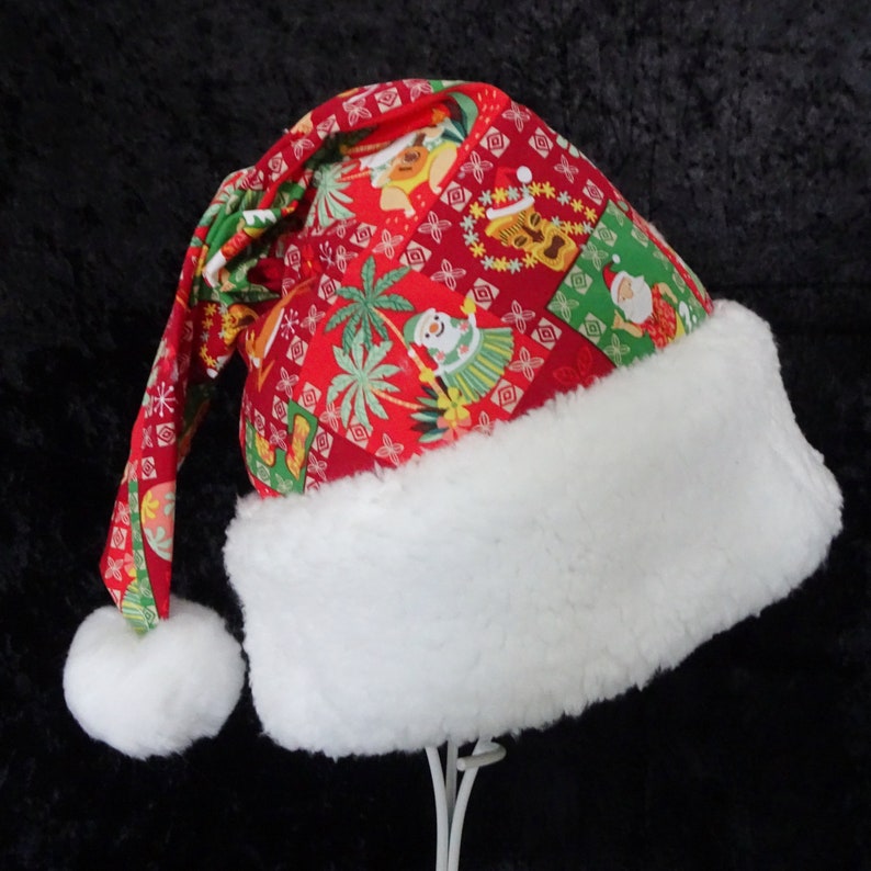 santa hat fabric