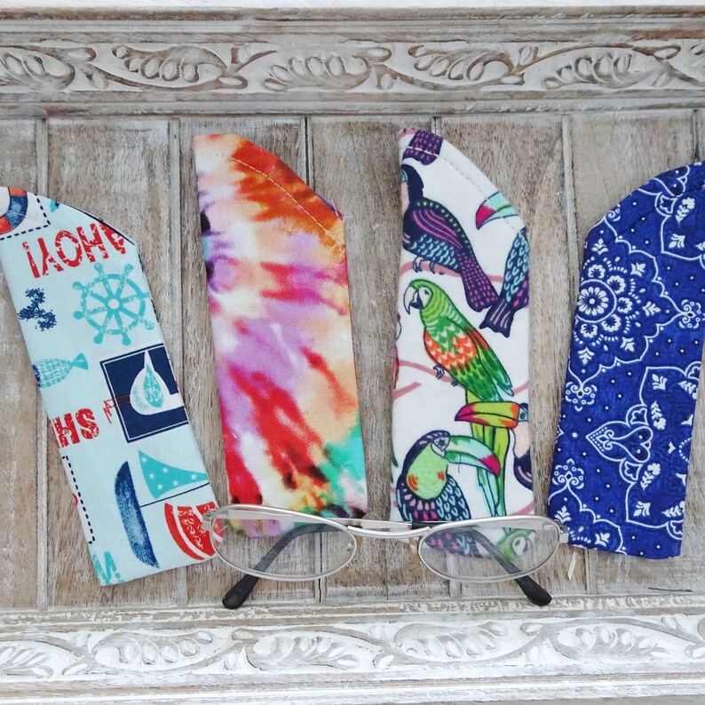 Reader Eyeglass Case Soft Fabric Reader Glass Case Choice of Etsy