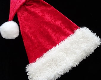 24 Cappelli Babbo Natale Adulti - Berretti Festivi Rossi E Bianchi Per Feste E Decorazioni