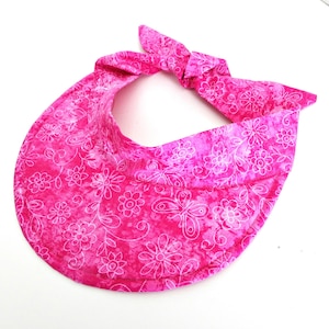 Pink Floral Fabric Visor Hairband, Cotton Adjustable Tie Headband Visor, Summer Sun Hat, Visor, Beach Hat, Adult Size Visor, Travel Visor