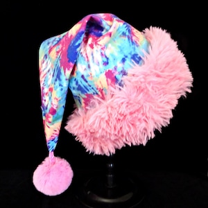 Tie Dye Santa Hat - Etsy display picture 1
