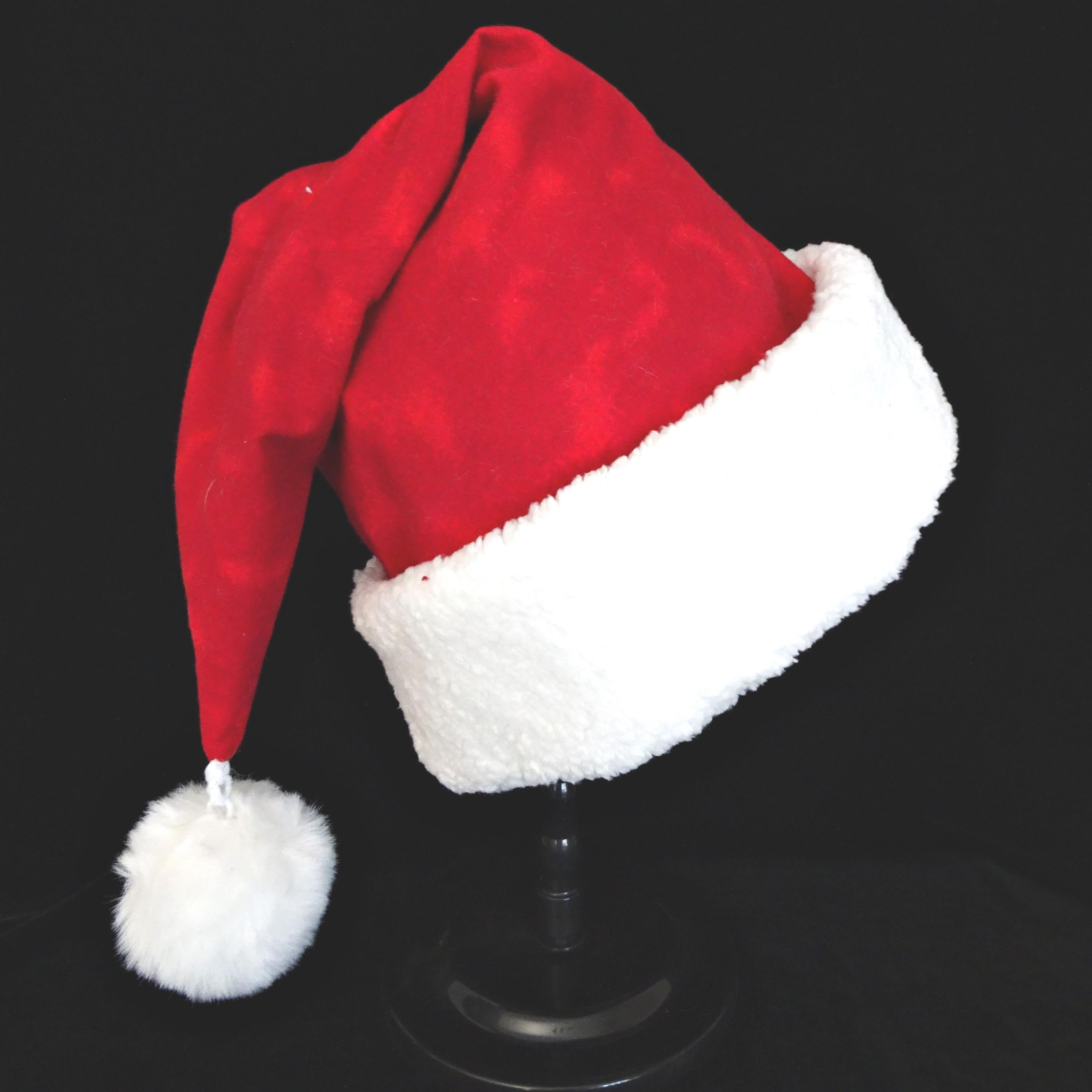Santa Hat Tie Dye Holiday Party Wear Festive Christmas Parties Camlinbo 3 Pcs Christmas Hats, Tinsel Tree Santa Hat with 30  main image 4
