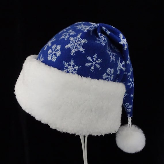 Long Bonnet De Noël Peluche étoiles Lumineuses