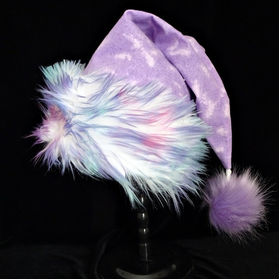 Cappello Natale Paillettes Cappello Babbo Natale SAWMONG - Con Paillettes Per Feste Adulti Accessorio Natale Paillettes - Foto 3