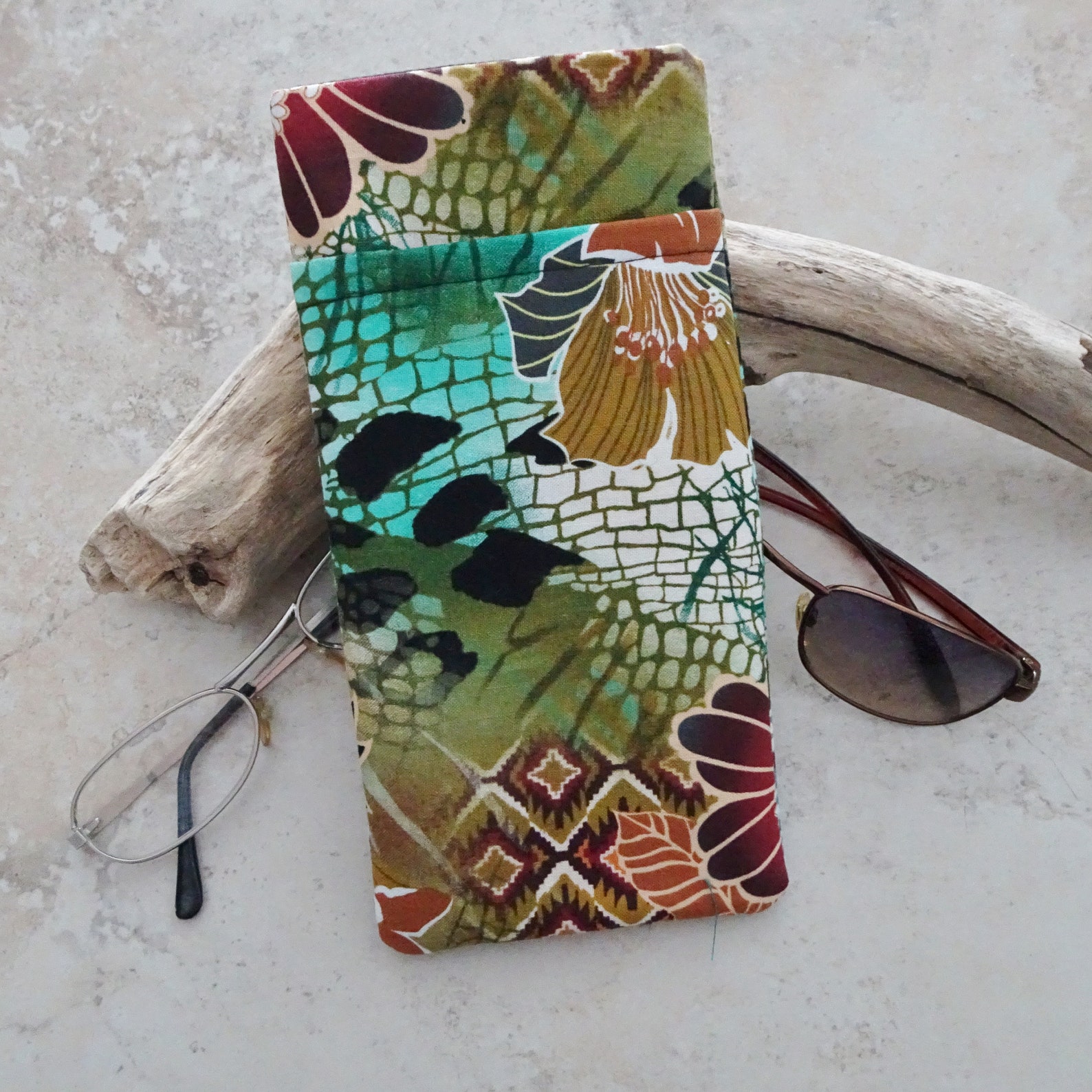 Double Eyeglass Case Case for 2 pairs of Glasses Sunglasses Etsy