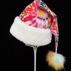 Tie Dye Santa Hat - Etsy display picture 3