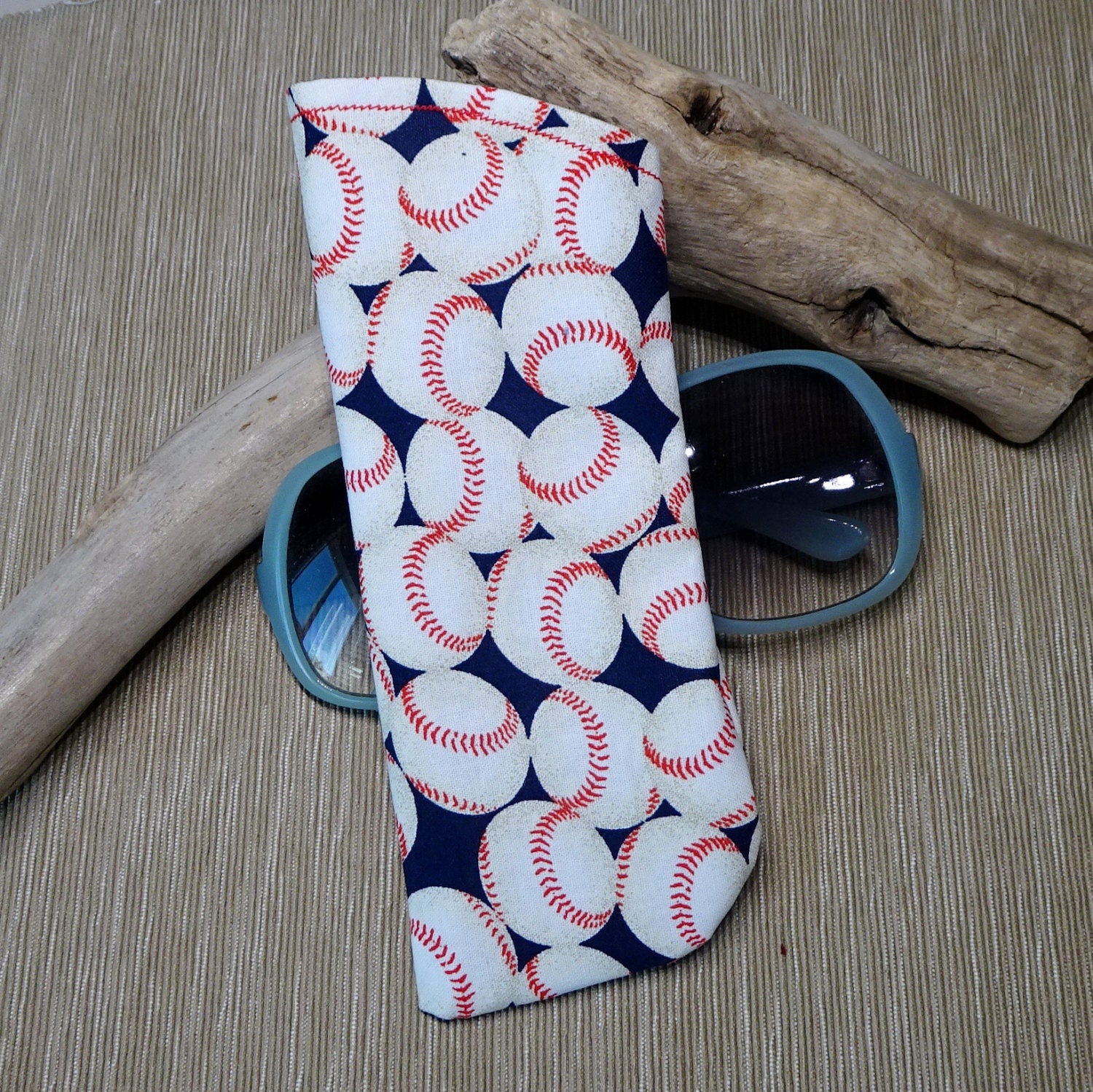 Baseball eyeglass case clearance
