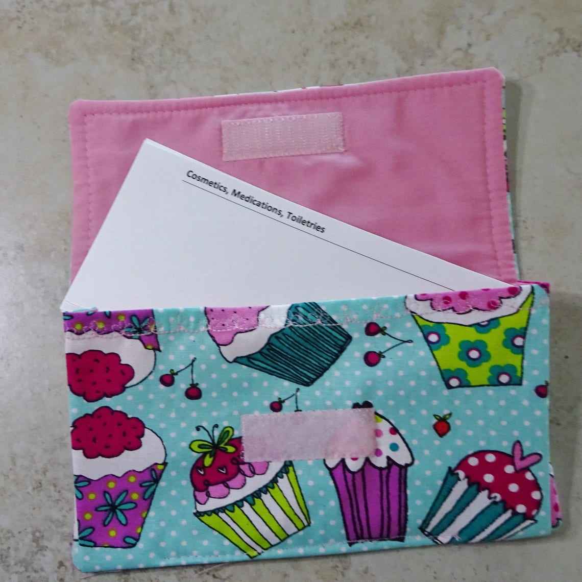 Coupon 0rganizer Coupon Wallet Cupcake Fabric Receipt Etsy