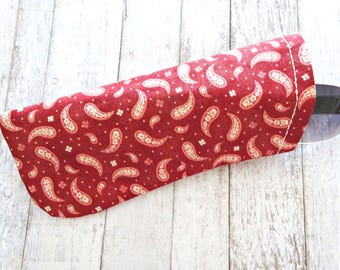 Bandana Fabric Eyeglass Case: Soft Sunglasses Protector