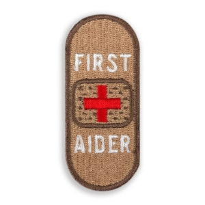 First Aider merit patch - iron on patch
