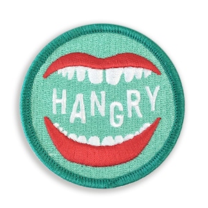 Hangry merit patch - iron on patch