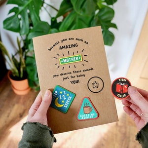 Mothers Day Merit Patch Card