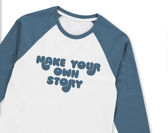 Make Your Own Story Unisex T shirt for  Adults and Children in a choice of colours/styles