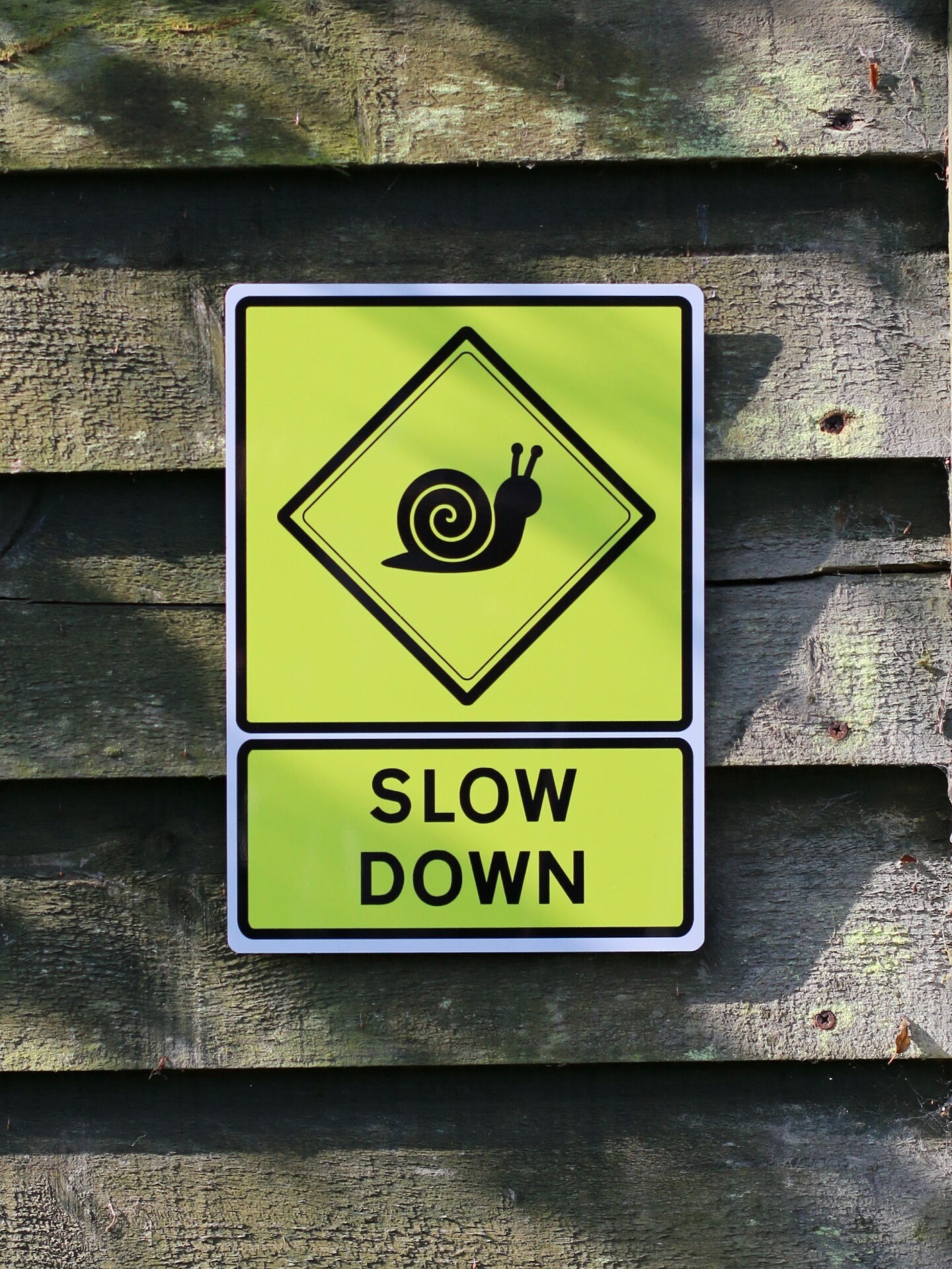 Slow Down Metal Road Sign - Etsy