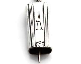 Letter "A" Fairy Bell Personalized Fairy Bell Pendant Revelation Bell 1937 Monogram A Jewelry