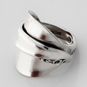 Leilani Wide Spoon Ring From Whole Demitasse Spoon 1961 image 1