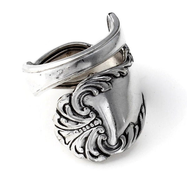 Glasgow From 1894 Spoon Ring Wrapped Style