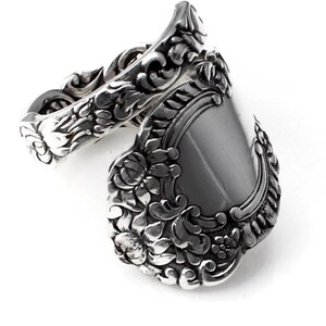 Spoon Ring of Chivalry Wrapped Chevalier from 1895