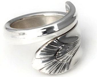 Manhattan Art Deco Wrapped Spoon Ring from 1932