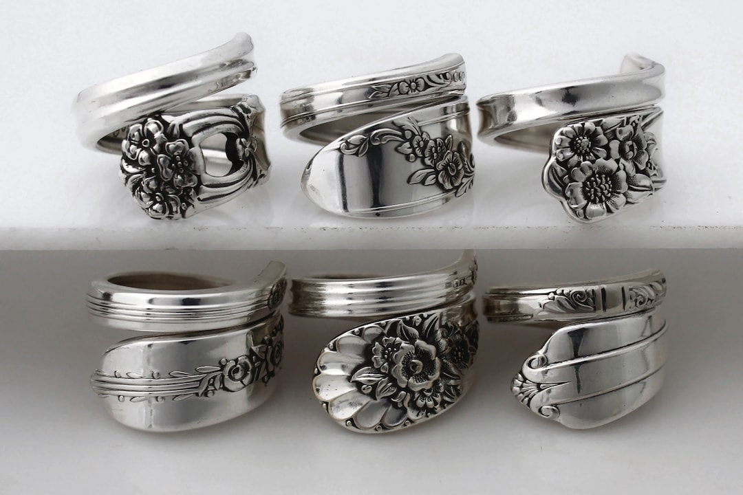 The Sensational Six Spoon Rings - Etsy