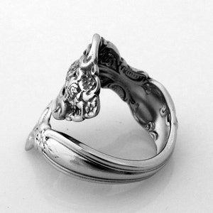 Wrapped Spoon Ring Michelangelo Stainless Steel image 4