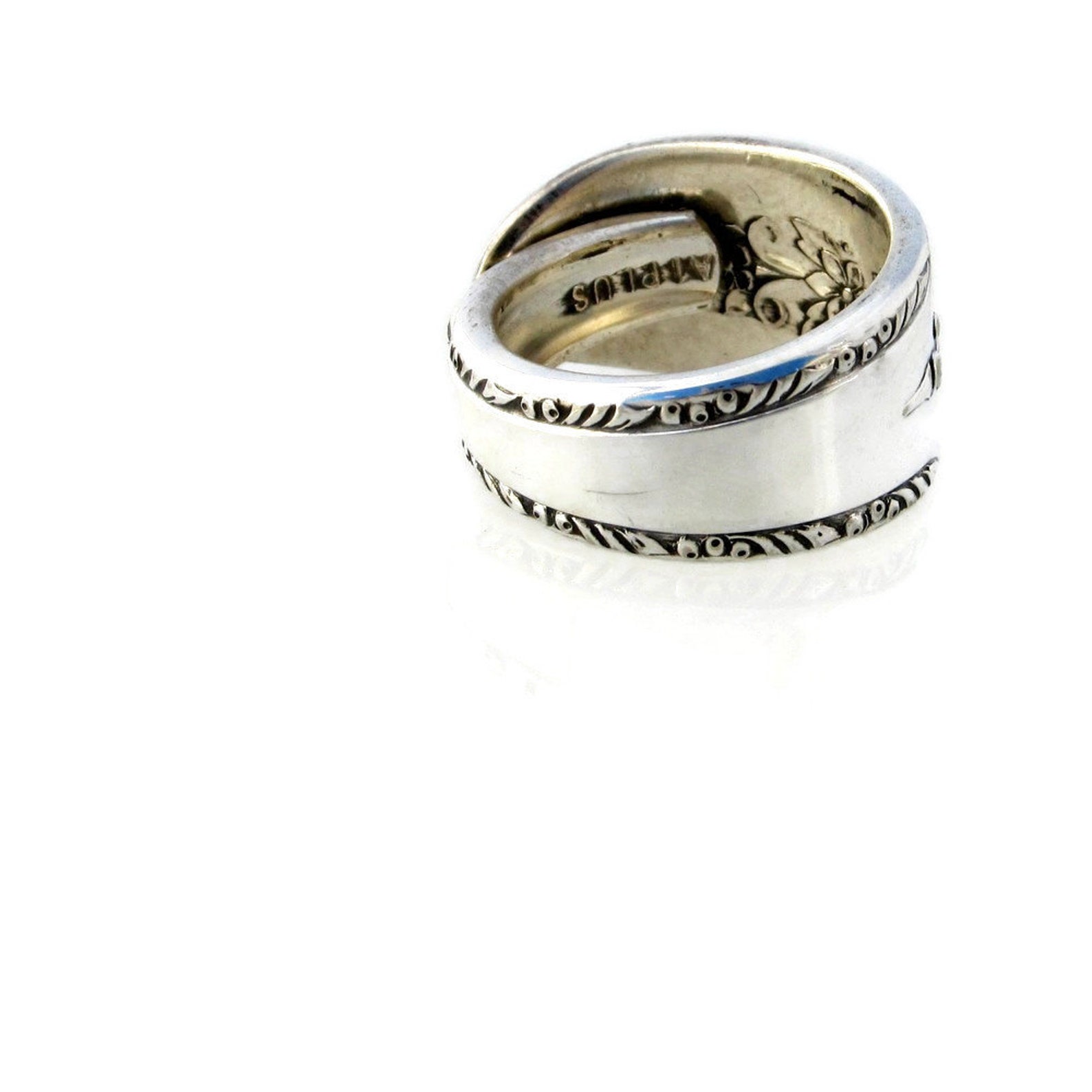 Authentic Spoon Ring Floral Ring Lady Stuart 1949 - Etsy