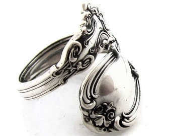 Chantilly Sterling Silver Demitasse Spoon Ring 1895 Size 3-9