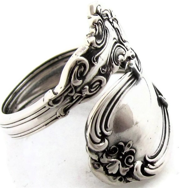 Chantilly Sterling Silver Demitasse Spoon Ring 1895 Size 3-9